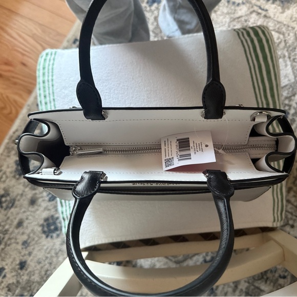 ♠️KATE SPADE Staci Medium Colorblock Satchel/Crossbody w/matching wallet - Picture 4 of 12